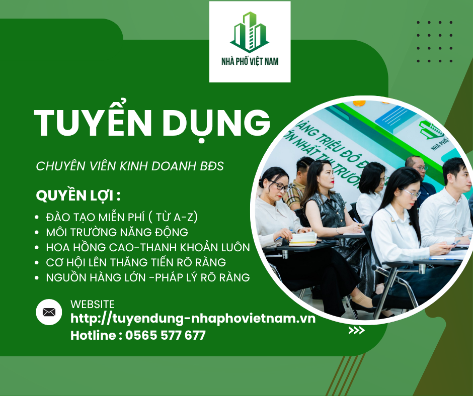 Gia nhập Tập đoàn Nhà Phố Việt Nam – Bứt phá thu nhập không giới hạn!